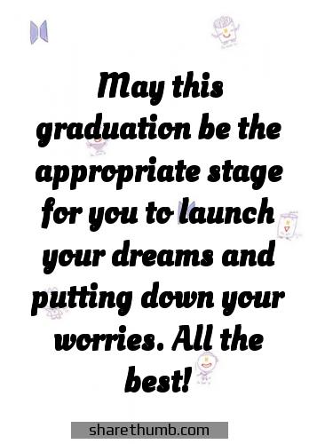 graduation wishes and advice